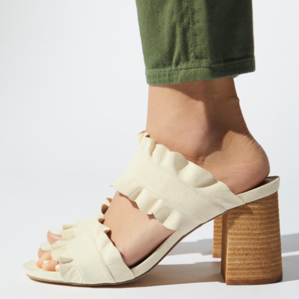 Free People Rosie Ruffle Heel